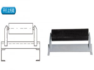 平行上托辊
